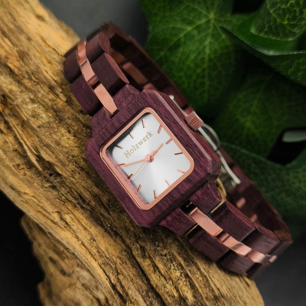 Holzwerk Quarzuhr WITTEN kleine Damen Holz günstig online kaufen