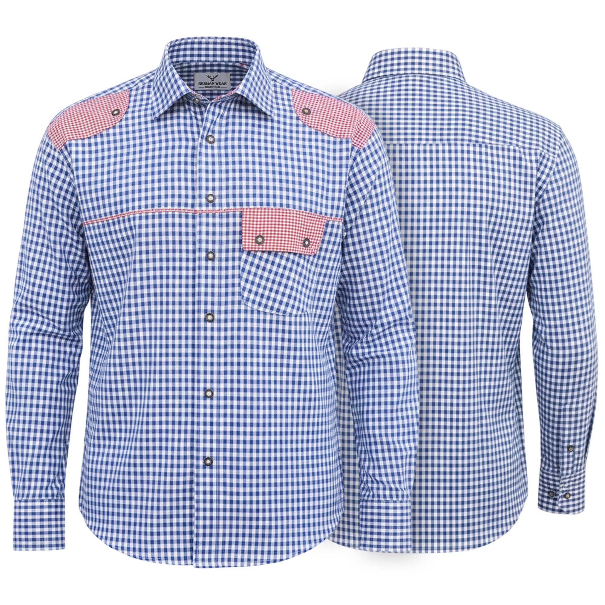 Trachtenhemd GW1243 Blue