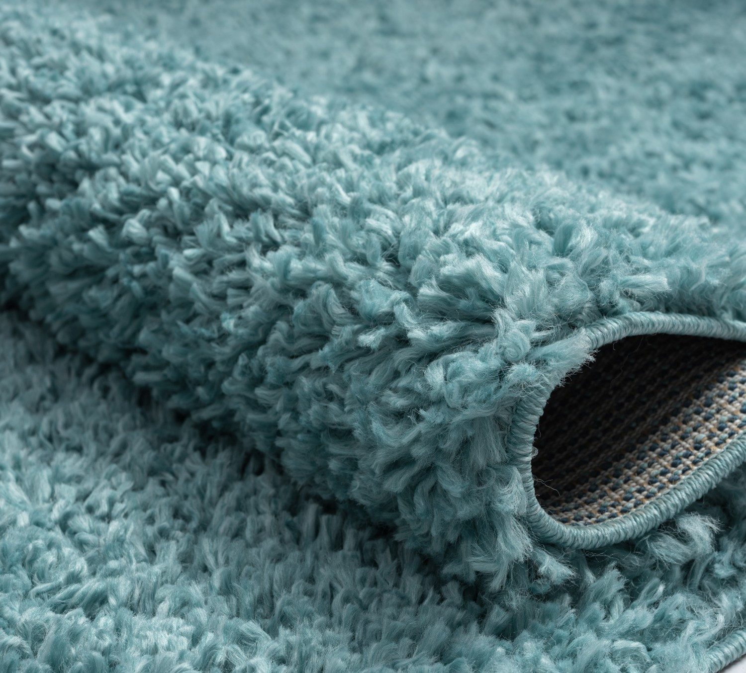 OTTO home Hochflor-Teppich Banji, rechteckig, Höhe: 37 mm, Uni Farben, weich und flauschig, auch als Läufer & in rund erhältlich – Bild 5 von 5