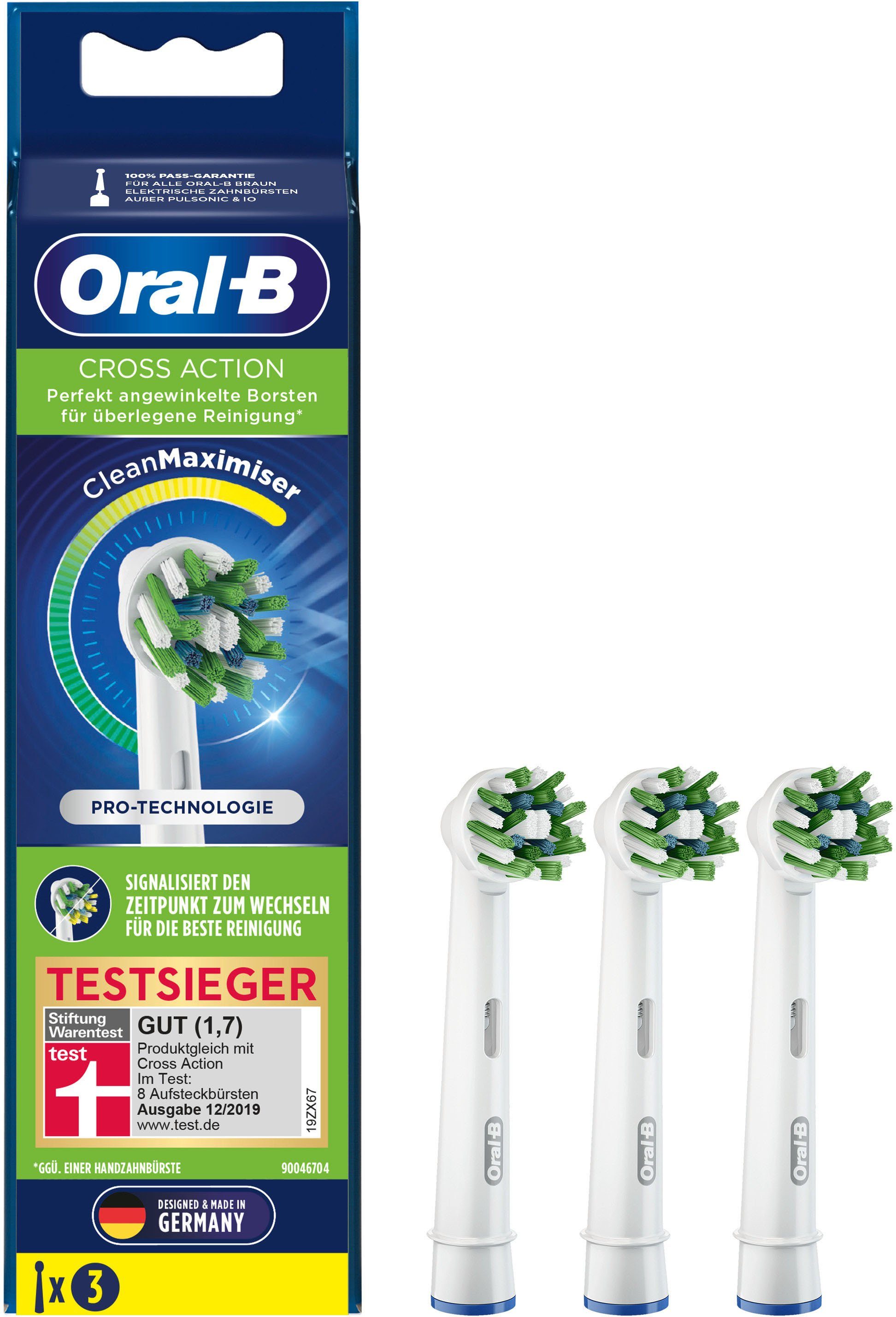 Oral B Aufsteckbürsten »CrossAction CleanMaximizer« online kaufen | OTTO