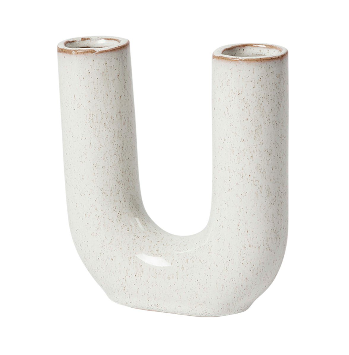 Broste Copenhagen Dekovase Hector Vase U Rainy Day Grey 4,5x14,5x16cm (Vase)