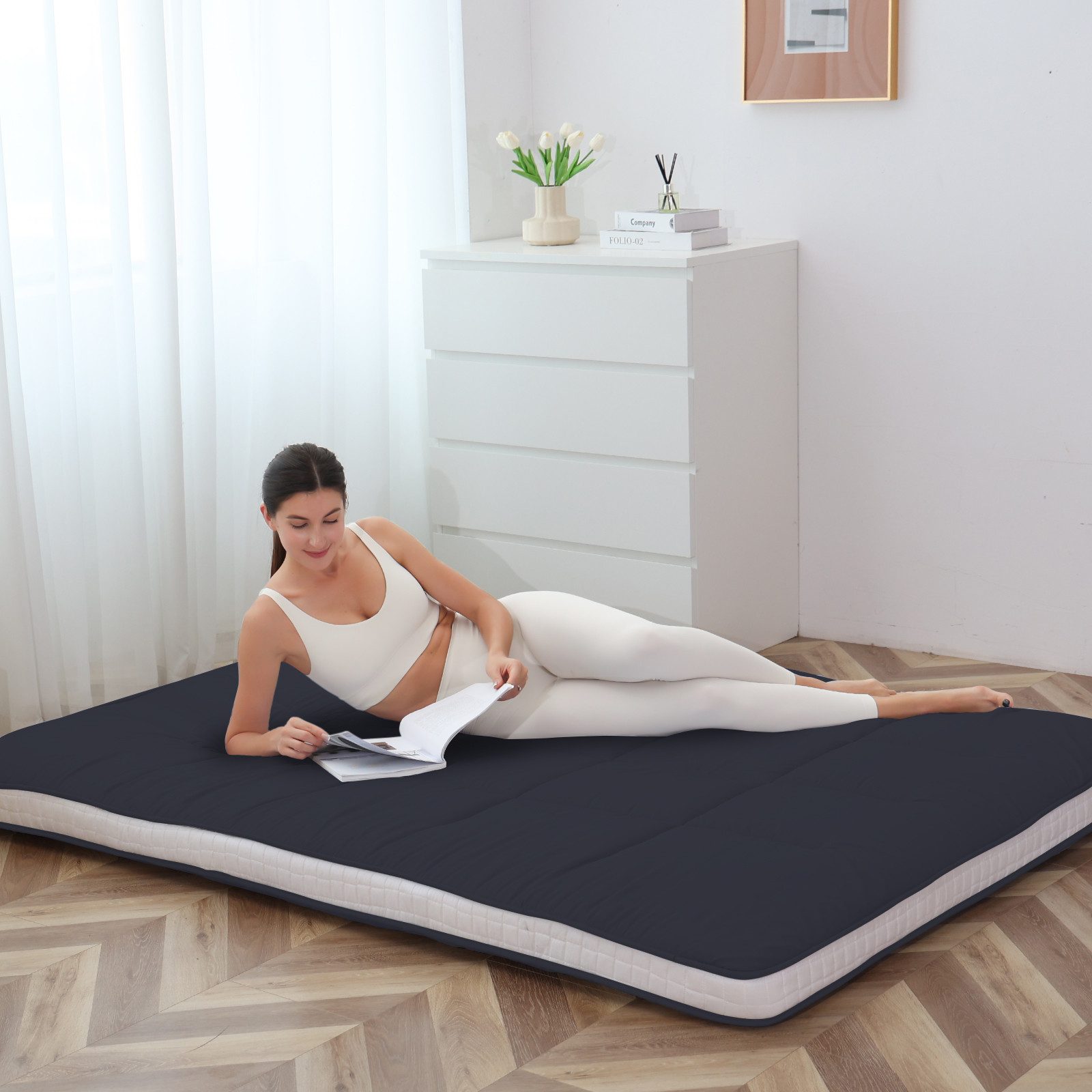 Meulbaty Isomatte Japanische Futon Matratze, Rollmatratze, günstig online kaufen