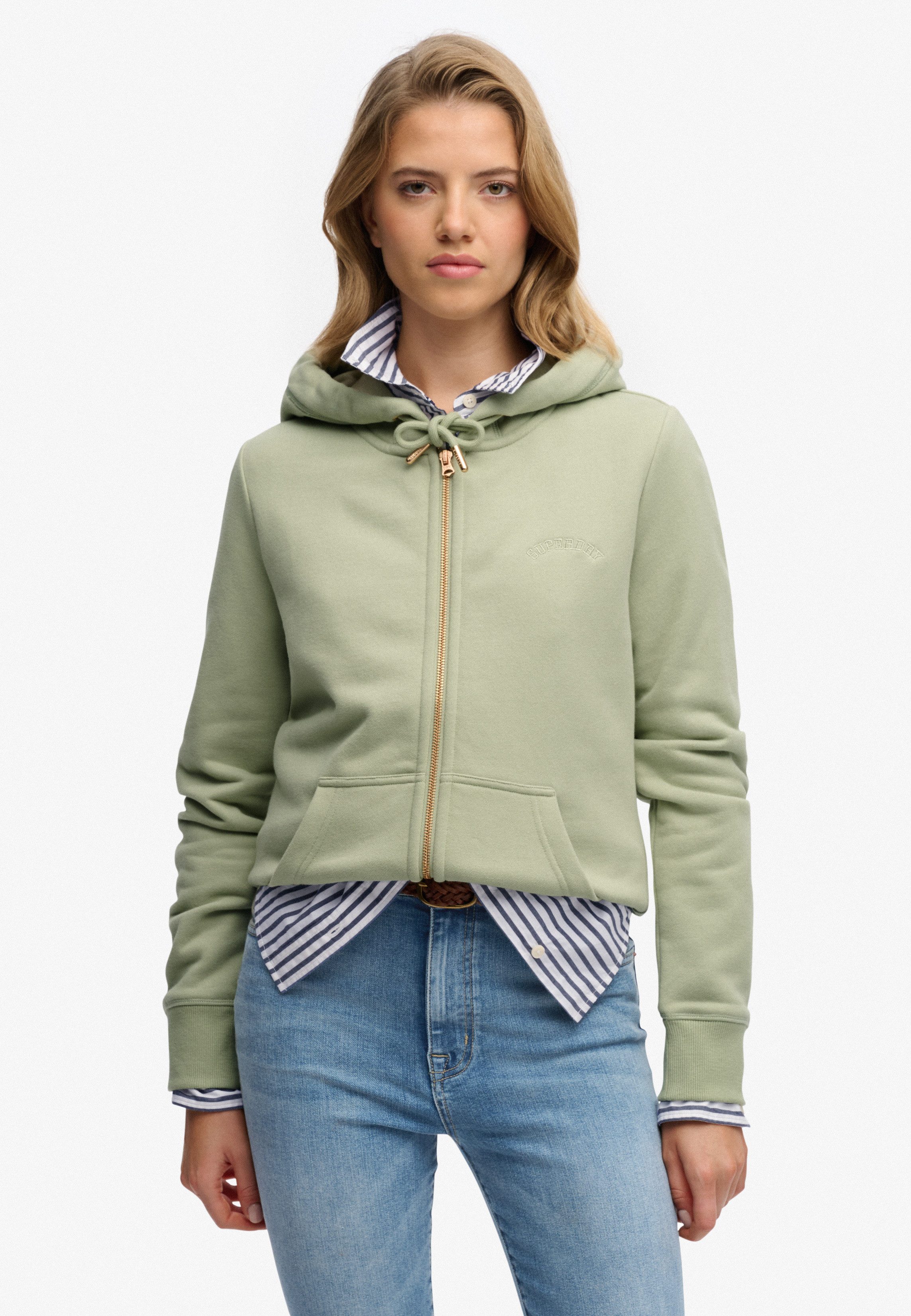 Superdry Kapuzensweatjacke Essential Logo Ziphood Hb günstig online kaufen