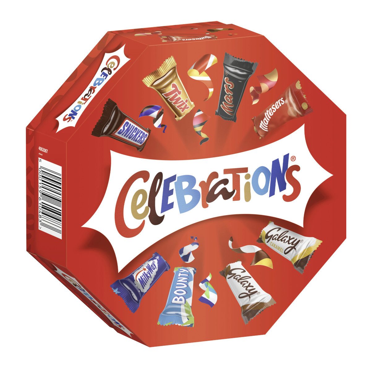 M&M's Schokolade, Mars Celebrations Mischung aus gefüllten Milchschokoladen 230g