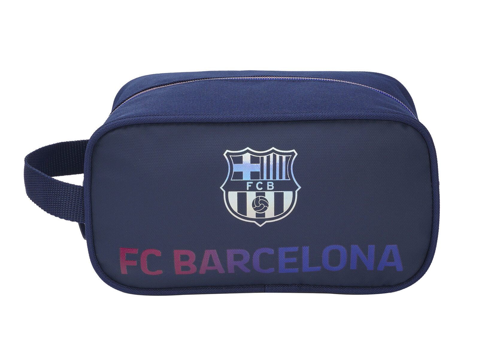 FC Barcelona Federtasche Schlampermäppchen Jumbo Mäppchen Etui mit Trageschlaufe