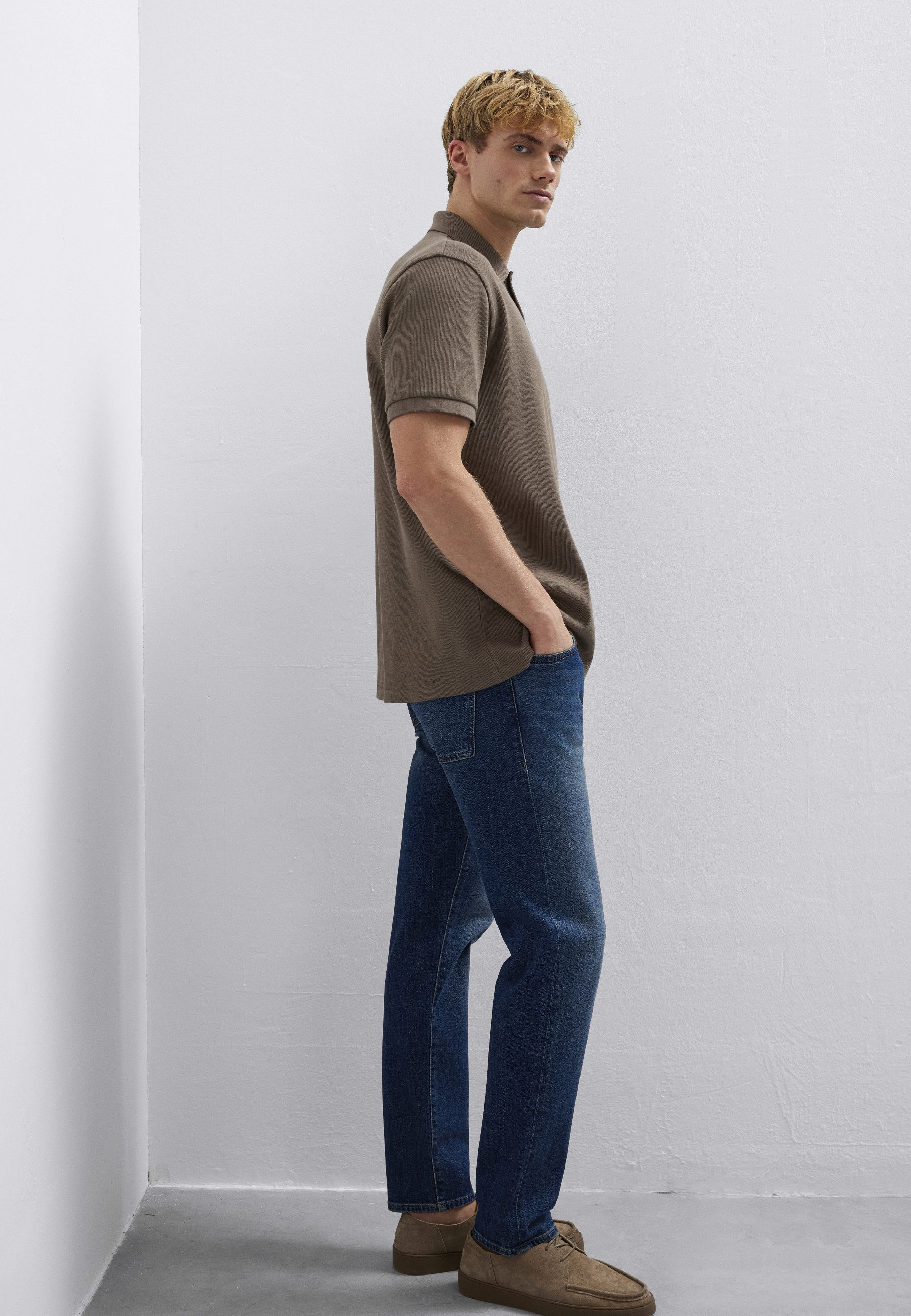 Mavi Poloshirt POLO NECK TEE Premium Poloshirt