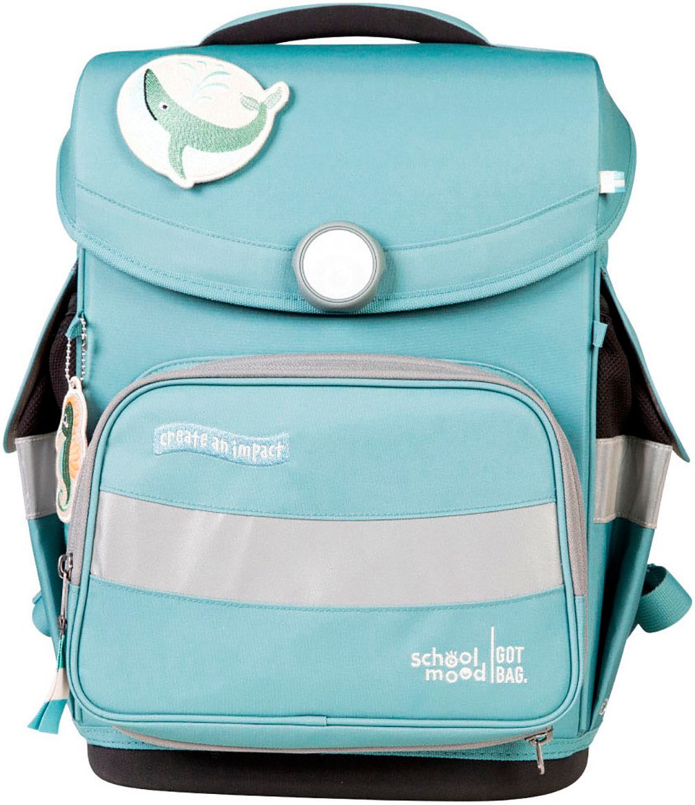 SCHOOL-MOOD® Schulranzen Timeless Pro (Set, 6-tlg)