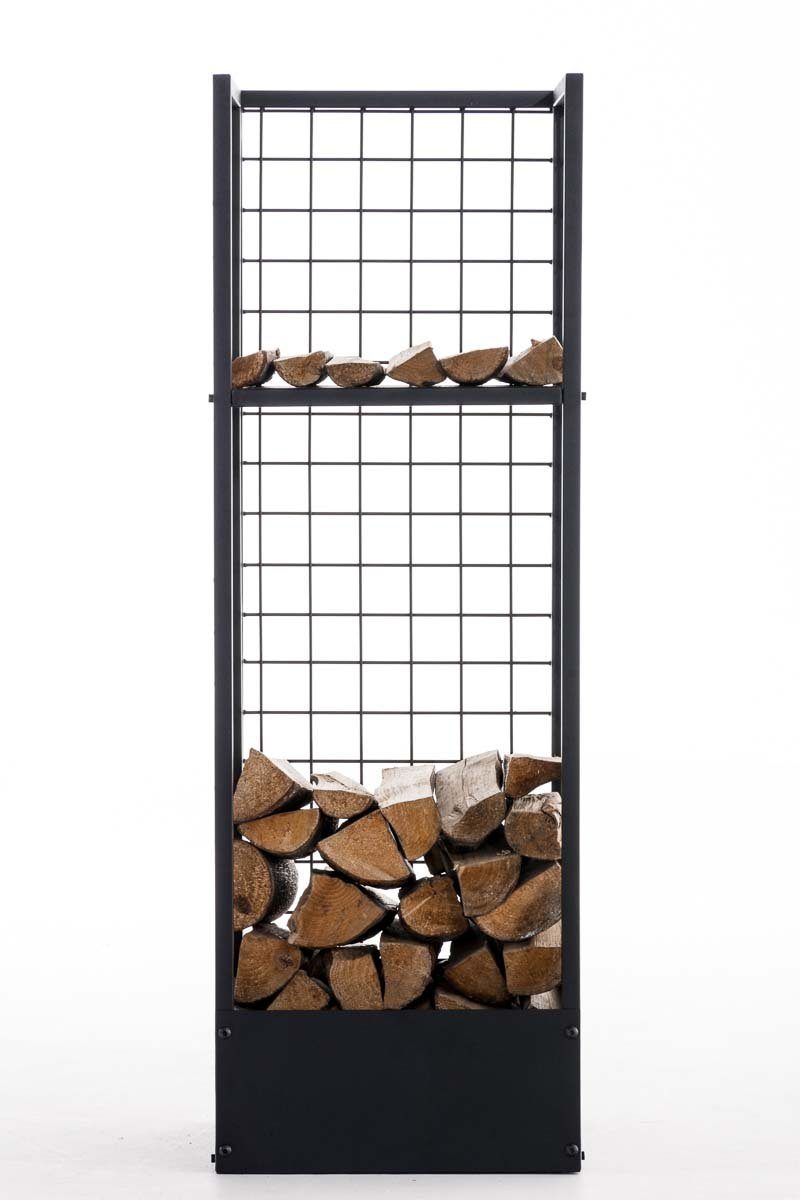 CLP Kaminholzregal Forrest, BxTxH:40x40x120 cm, (1er), Metall, schwarz