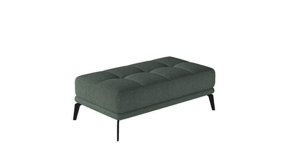 Möbelhocker Fußhocker Grün Beistellhocker mane Hocker, Hocker Polster Sofa man Pouf JVmoebel