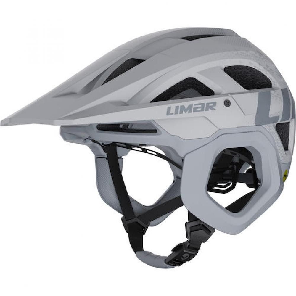 LIMAR Fahrradhelm Limar Etna + Mips Matt Ice Grey M Grau - Trail-Helm mit PROXEAR® und m