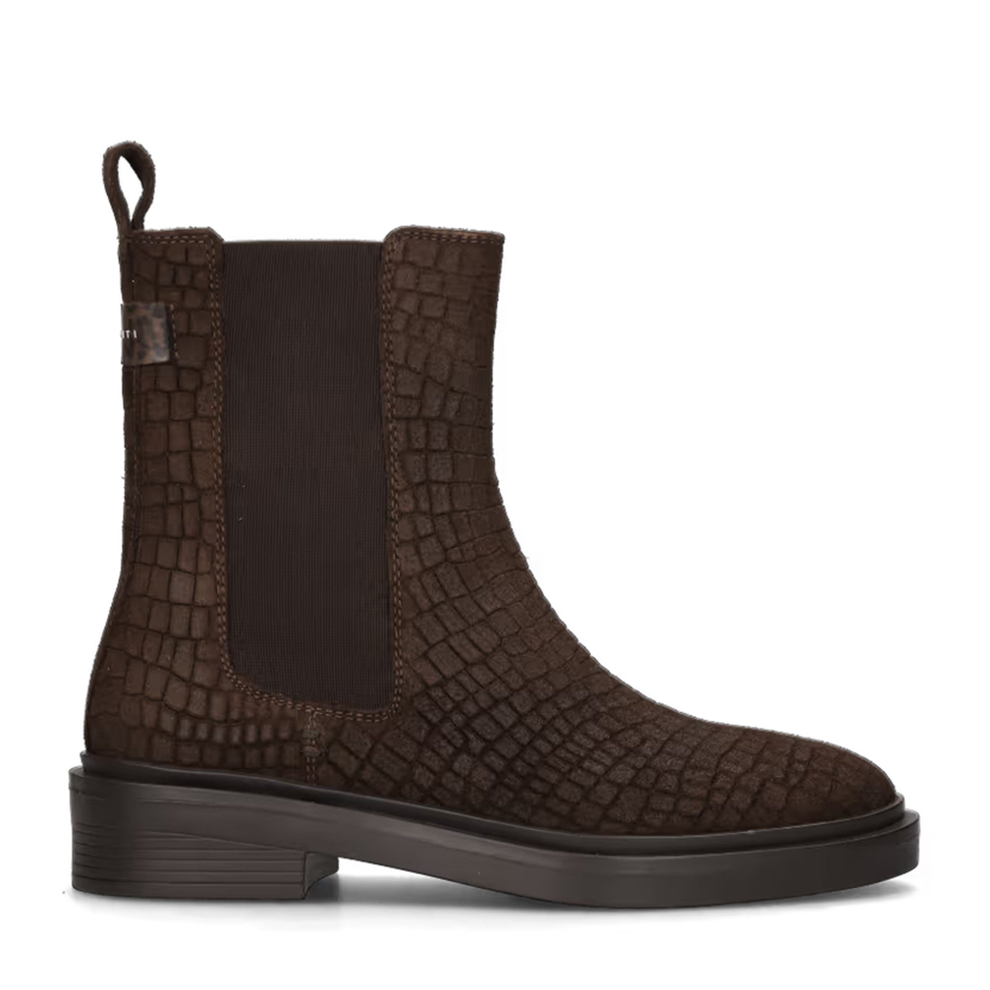 Maruti Fallon Suede Croco Chelseaboots