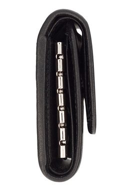 Braun Büffel Schlüsseltasche GOLF 2.0 Schlüsseletui Key Hooks schwarz, mit praktischem und sicherem Verschluss