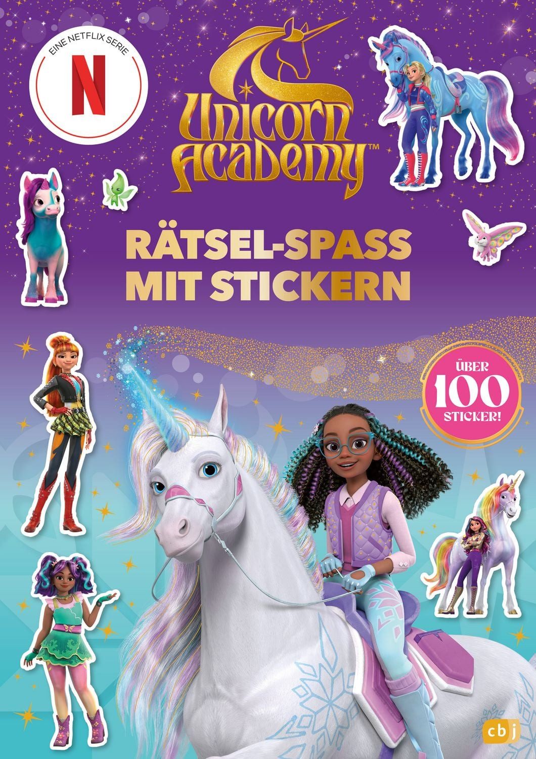 Unicorn Academy – Rätselspaß mit Stickern / diverse