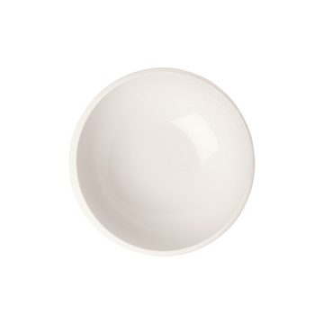 Villeroy & Boch Salatschüssel NewMoon kleine Schüssel, 1 l, weiß, Porzellan, (1-tlg)