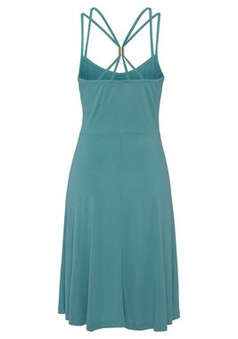 Buffalo Sommerkleid mit modischer Trägerlösung, Strandkleid, sportlich-casual