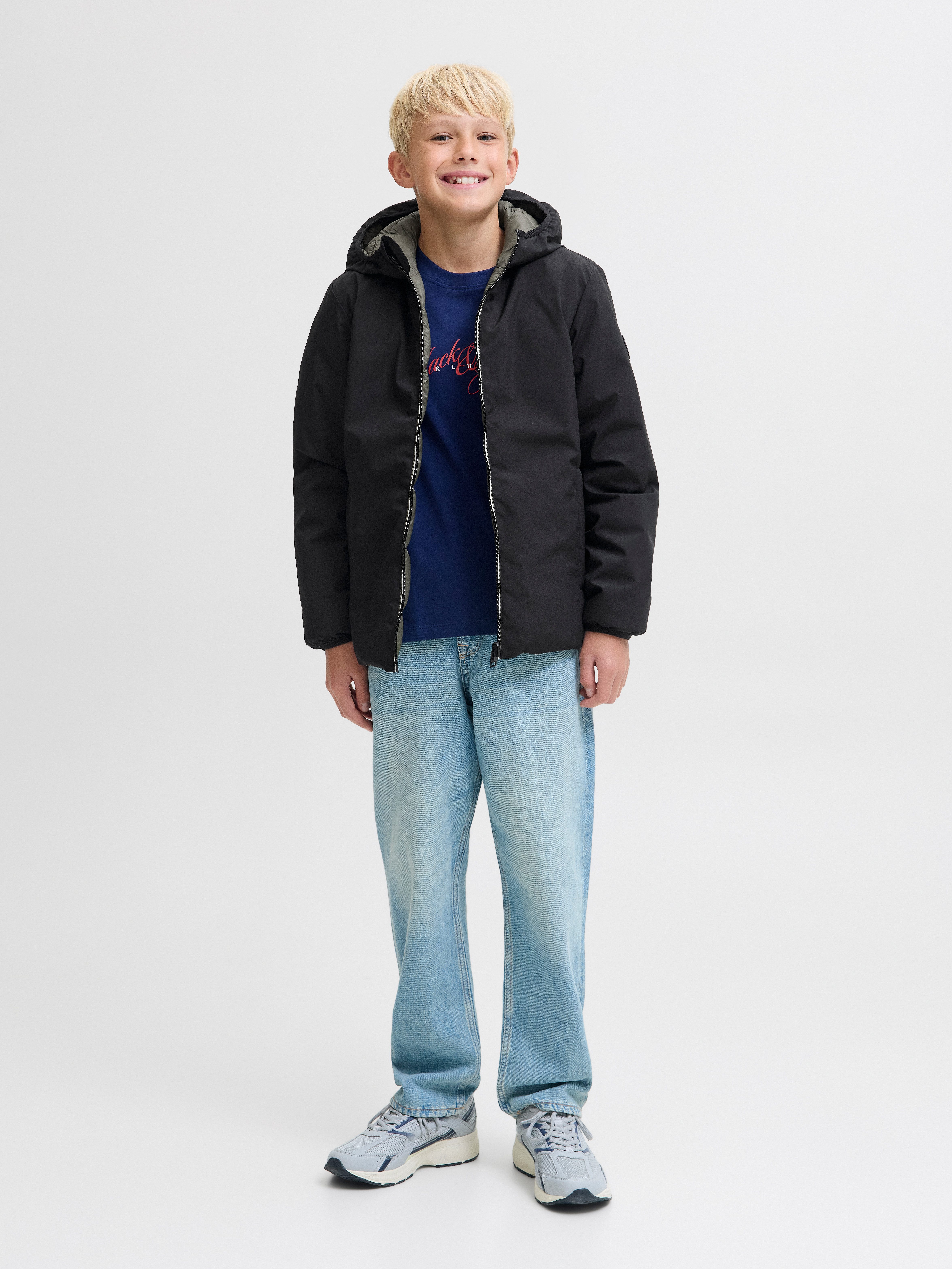 Jack & Jones Junior Outdoorjacke JJEBROOK REVERSIBLE JACKET SN JNR