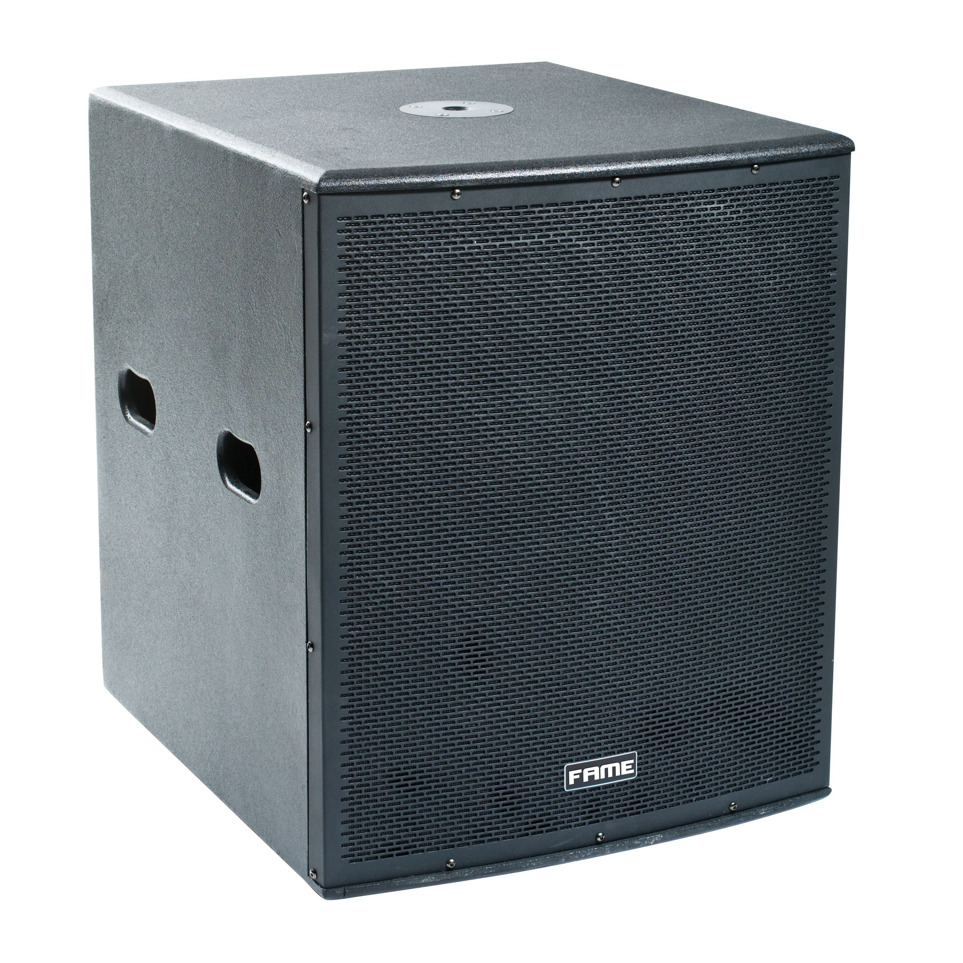 FAME Subwoofer (Aktiver Subwoofer, 18" Subwoofer, Class D Endstufe)
