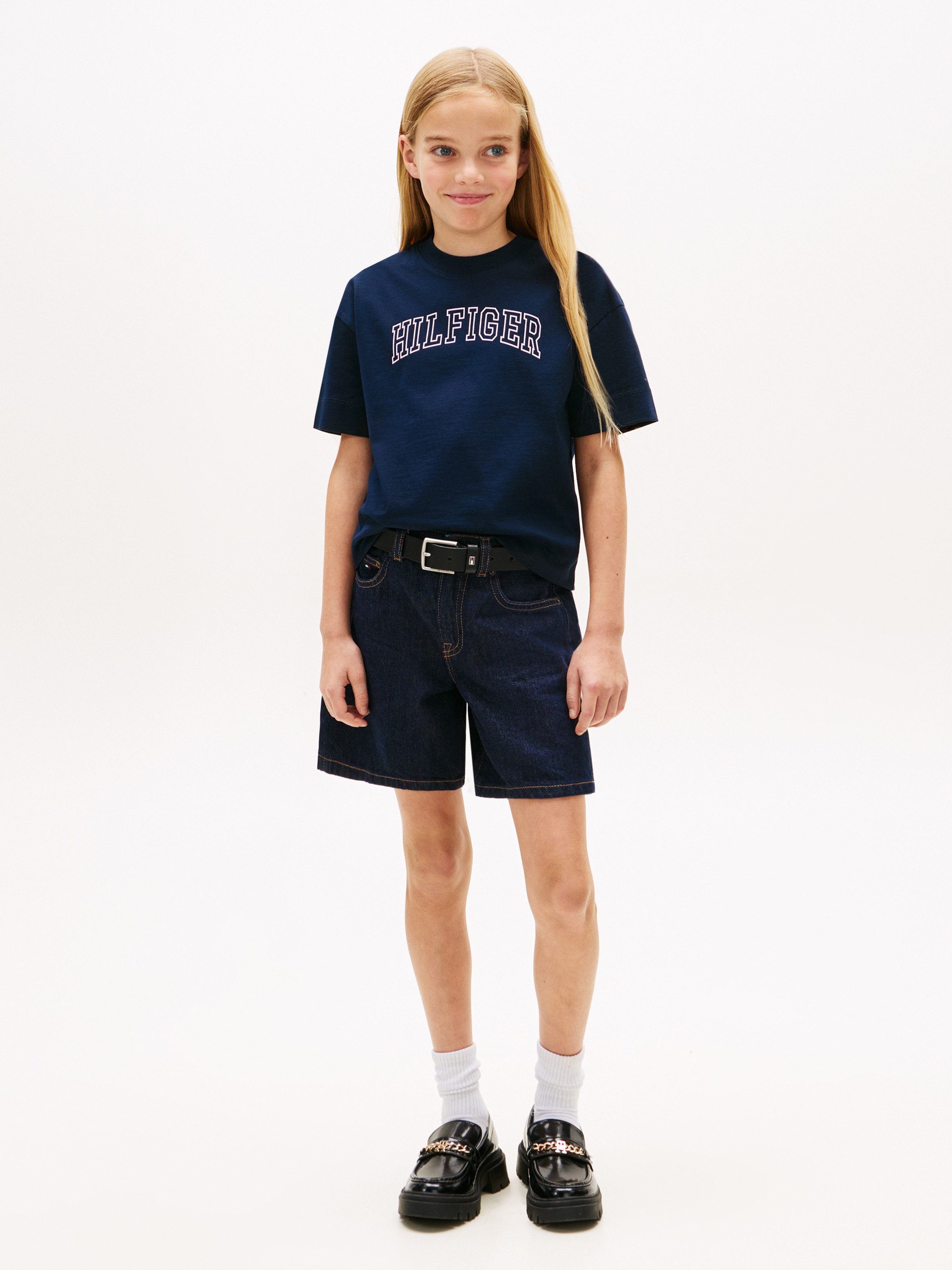 Tommy Hilfiger T-Shirt VARSITY TEE SS Kinder bis 16 Jahre, regular fit