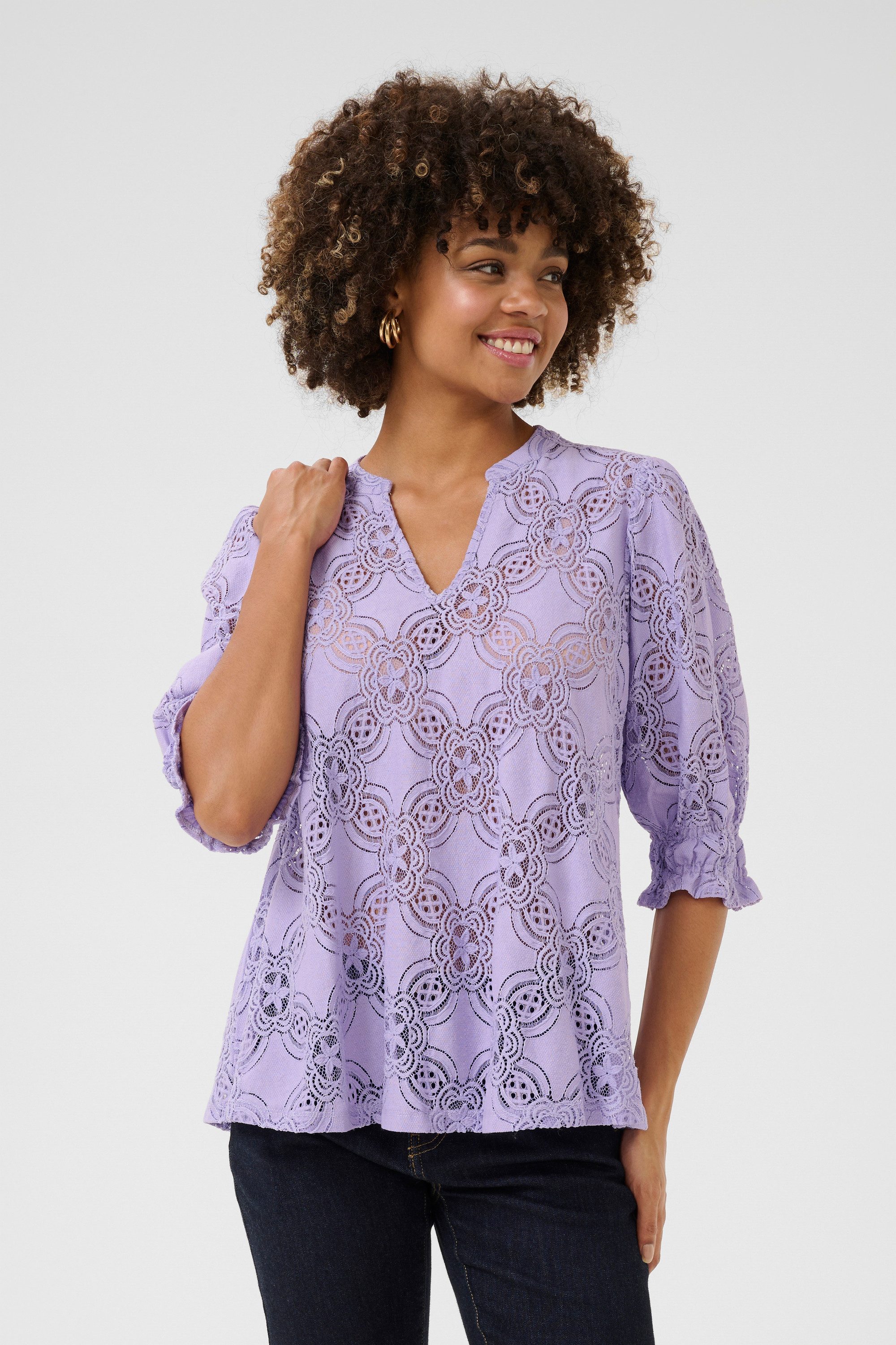 Culture Langarmbluse Langarm-Bluse CUolu