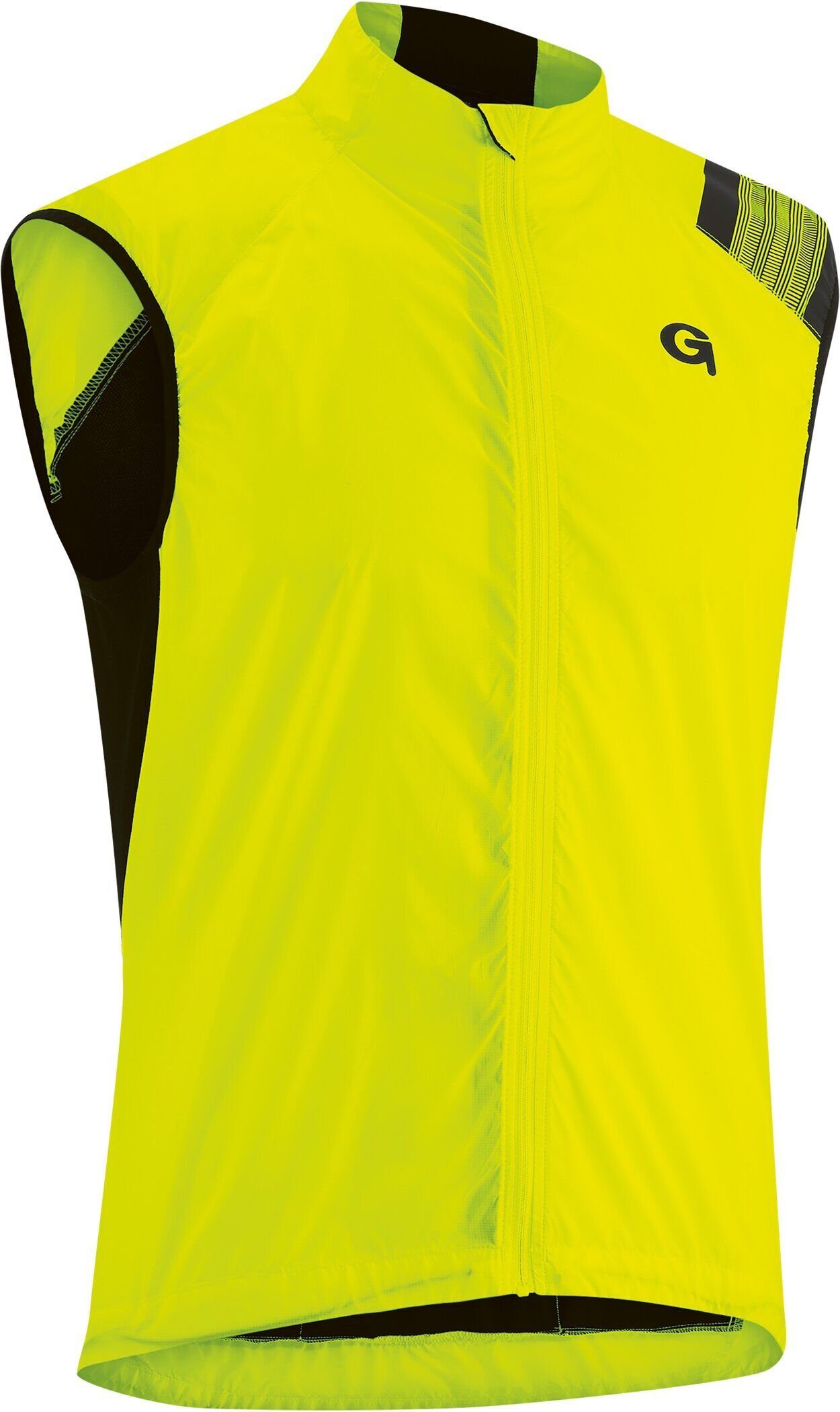 Kurzweste (1-tlg) Gonso Safety Yellow