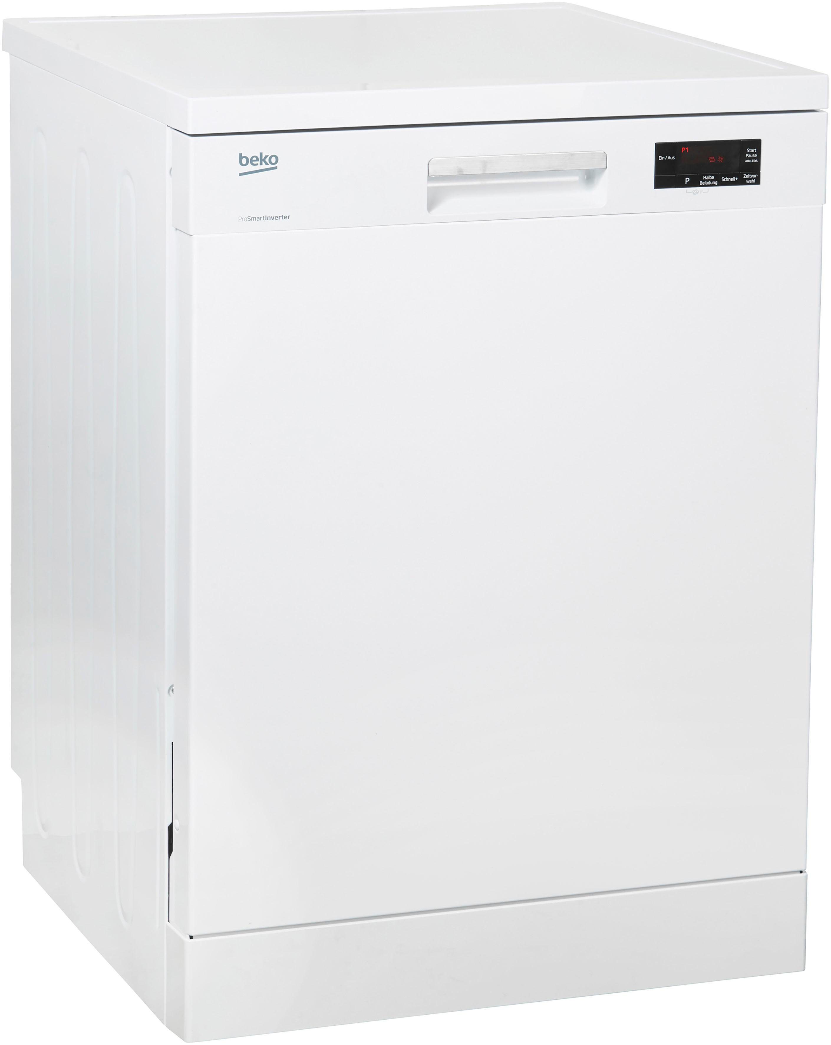 BEKO Standgeschirrspüler, DFN15420W, 11 l, 14 Maßgedecke - BEKO