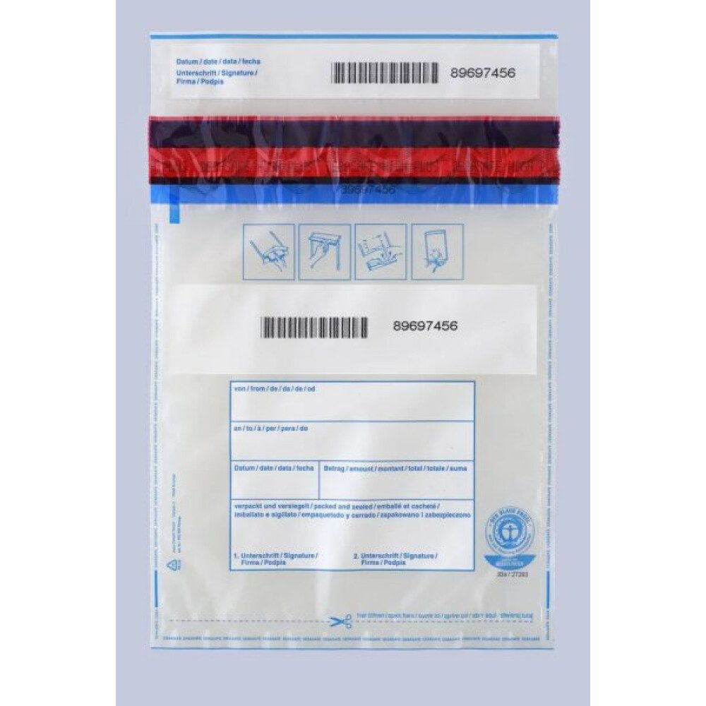 Generic Briefumschlag Debatin Sicherheitstasche - 195x265x30mm - 500Stk