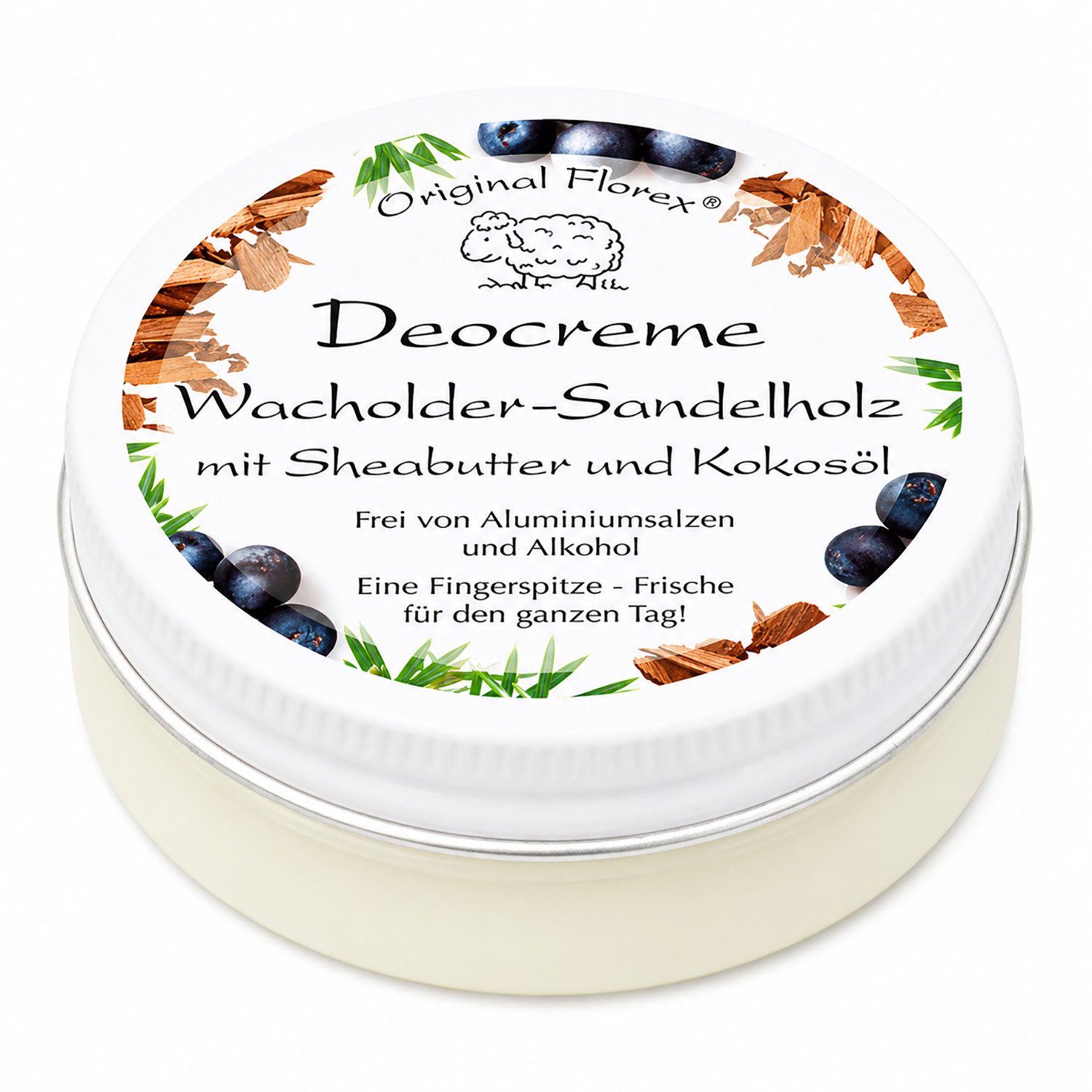 Gerlinde Hofer _ Florex GmbH Deo-Creme Florex Deocreme 40ml Wacholder-Sandelholz