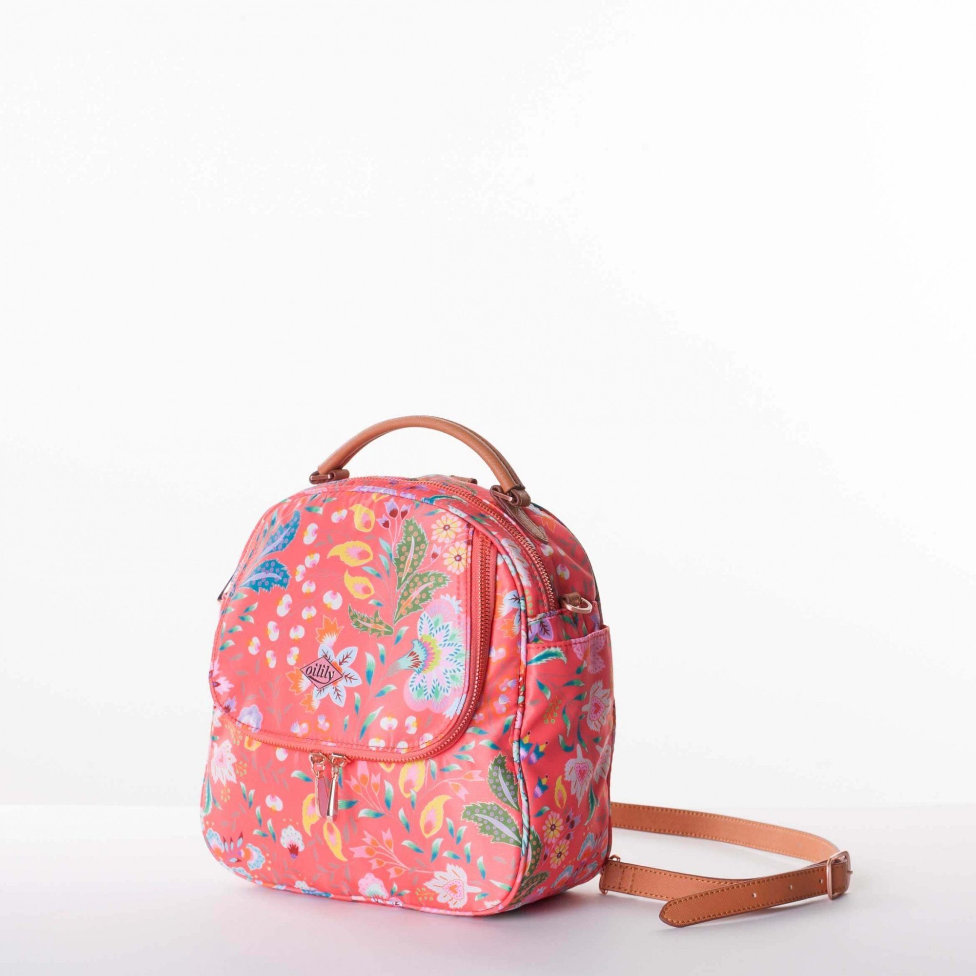 Oilily Schultertasche Hot Coral