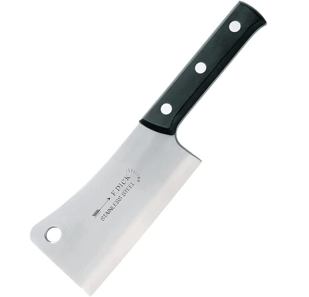 F. DICK Hackmesser Dick Küchenspalter Spalter, Küchenbeil Klingenlänge 150 mm, Griff 140