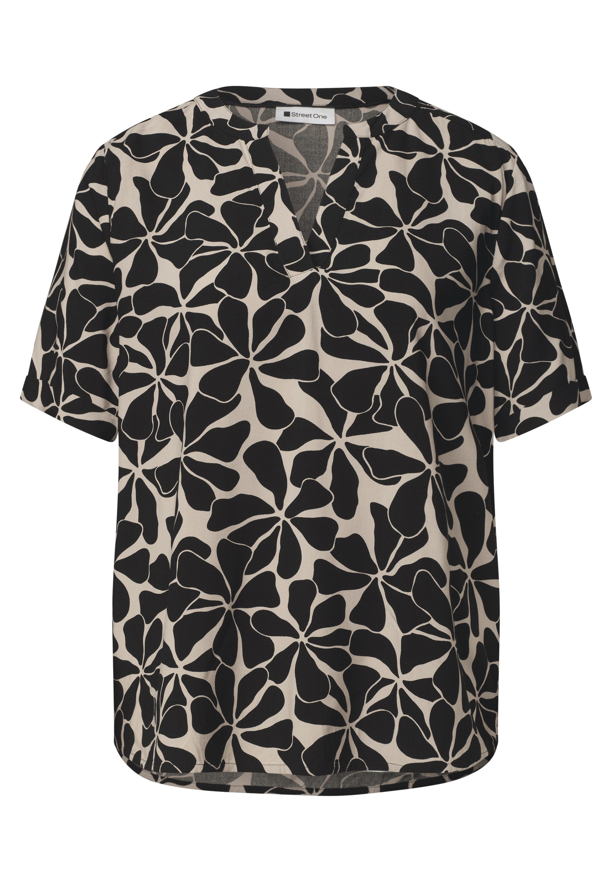 STREET ONE Shirtbluse aus softer Viskose – Bild 4 von 5