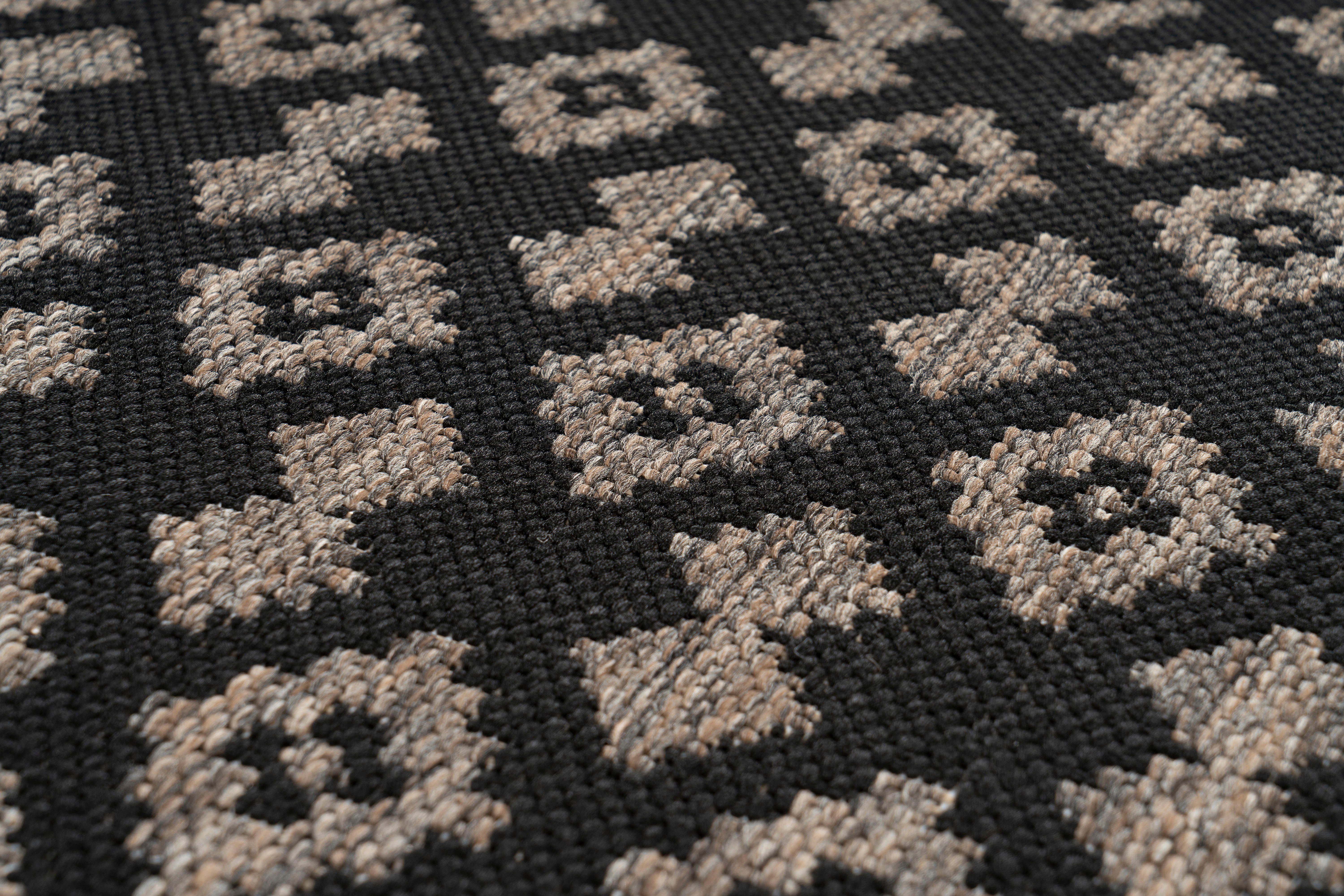 Teppich Splash 700, Arte rechteckig, schwarz Höhe: 8 Espina, mm