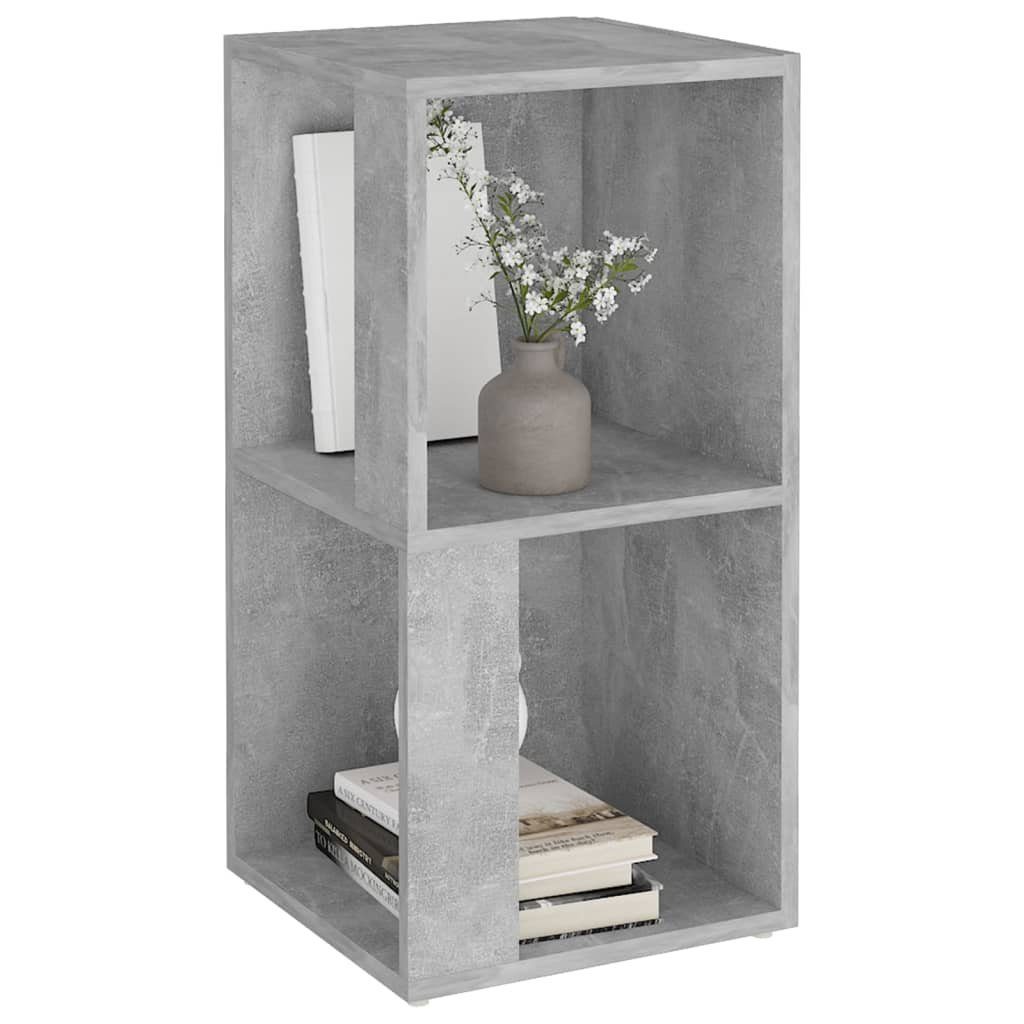vidaXL Eckregal 33 x 33 x 67 cm Eckregal Betongrau 33x33x67 cm robust und stilvoll für