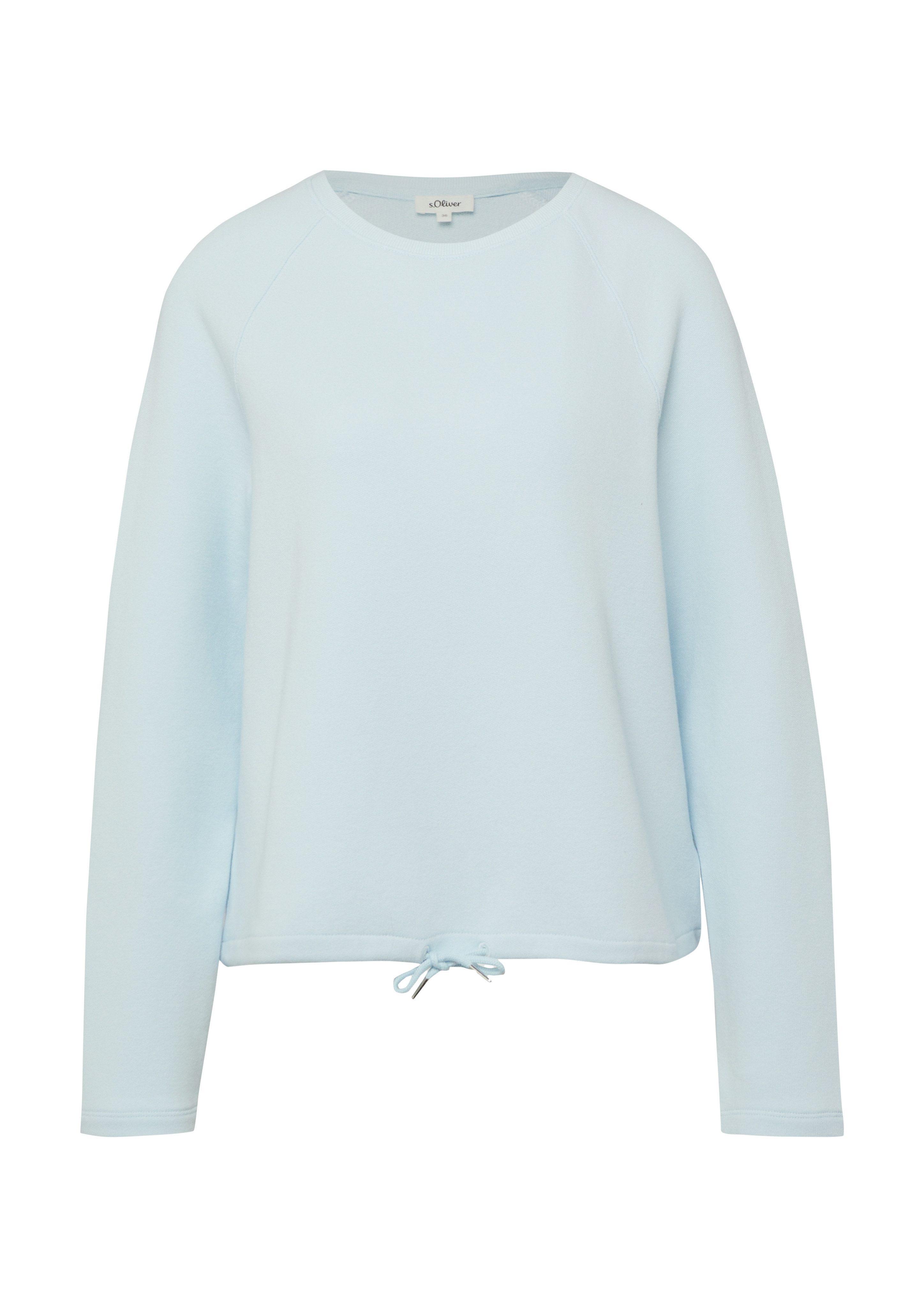 s.Oliver Sweater mit Bindeband am Saum