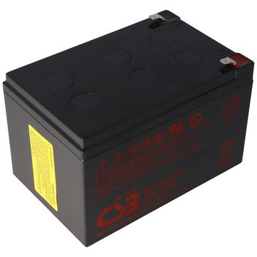 CSB Akku passend für APC Ersatzbatterie Nr. 4 APC-RBC4, CSB SCD4 Ersatzba Akku 12000 mAh (12,0 V)