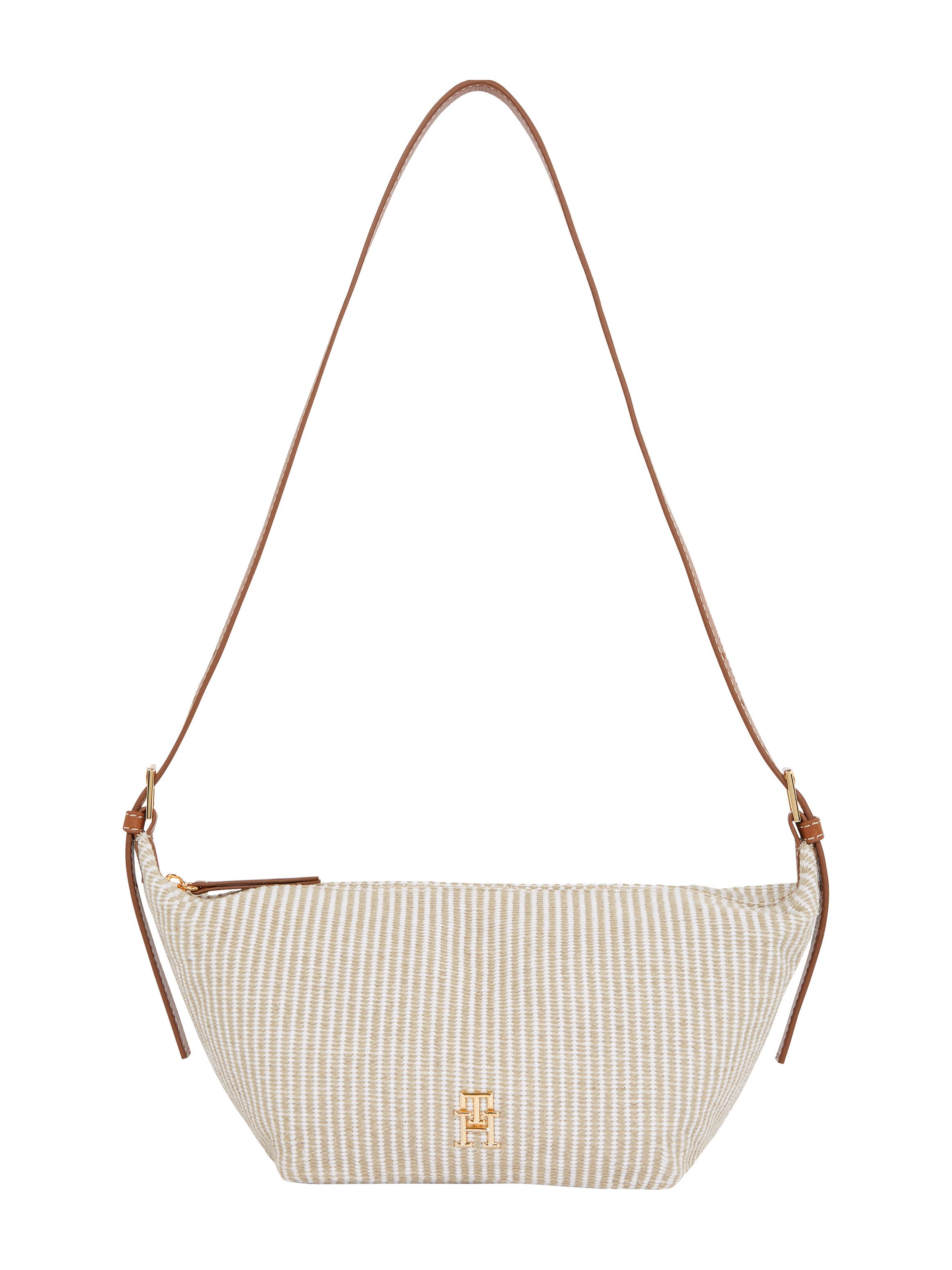 Tommy Hilfiger Umhängetasche TH PREMIUM BEACH LE SLING BAG, Frühlingsmode, Damen Mini Bag, Schultertasche mit Streifen