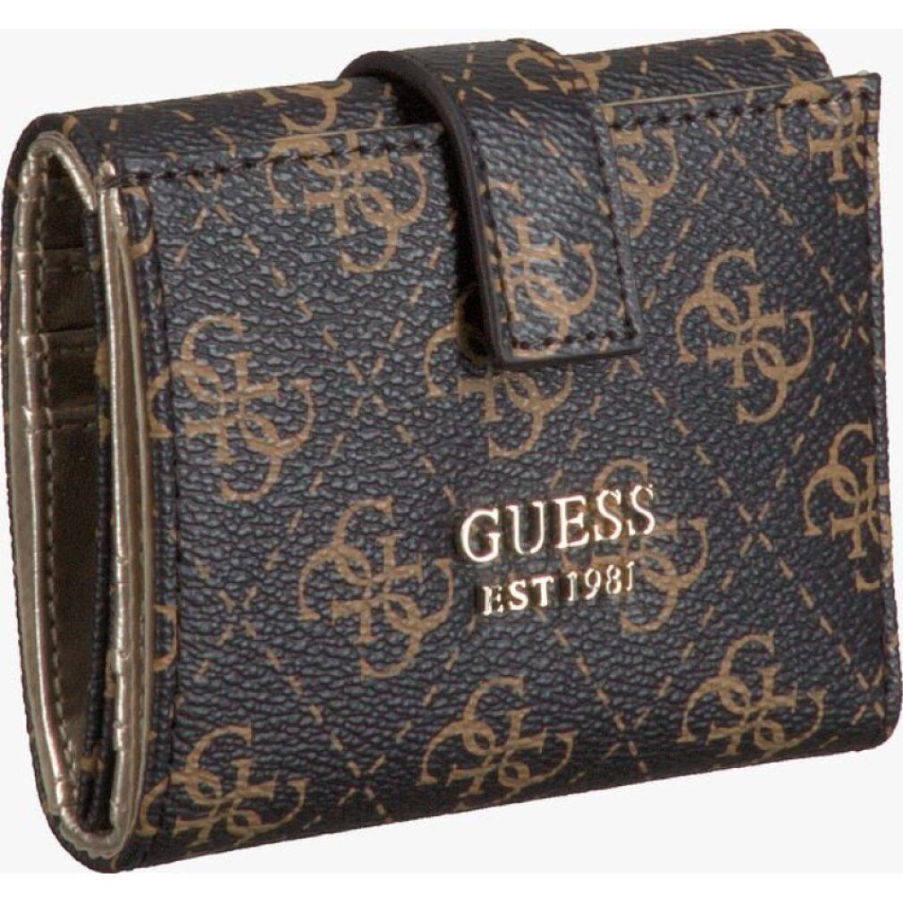 Geldbörse Tyren Polyester Wallet Small Trifold Brown For Women
