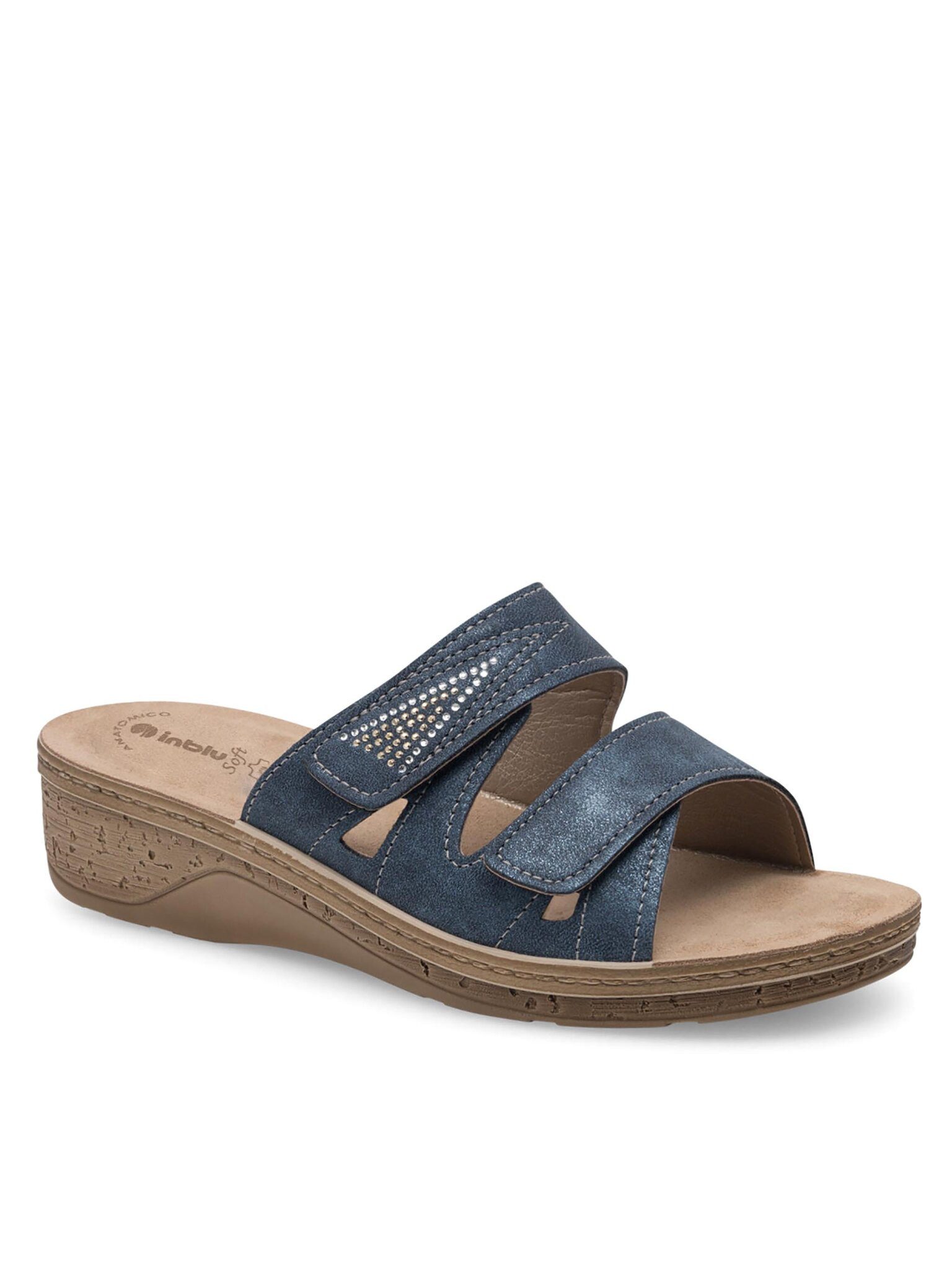INBLU Pantoletten PV020100 Dunkelblau Pantolette günstig online kaufen