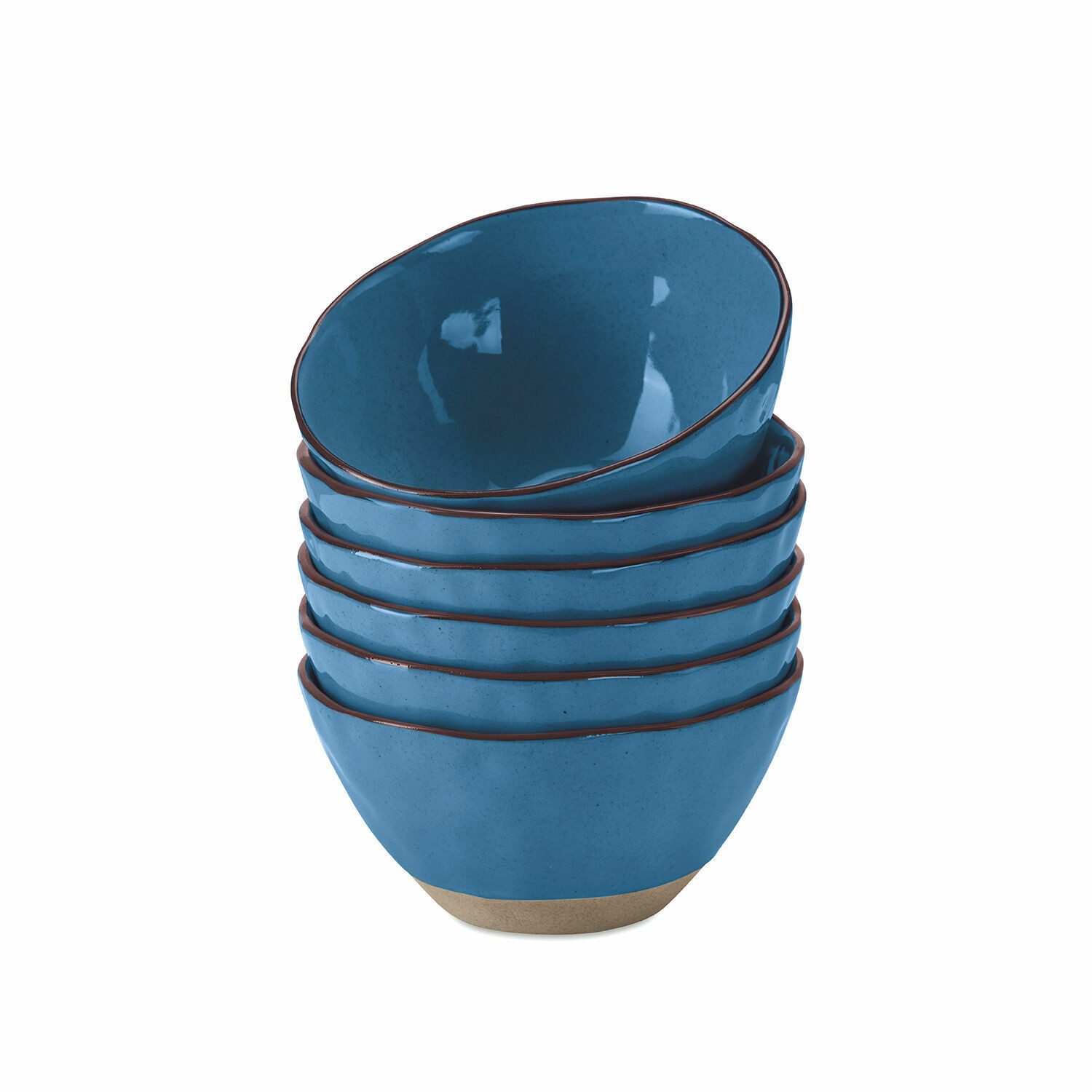 Geschirr-Set Schüssel 6er Set Biarré blau