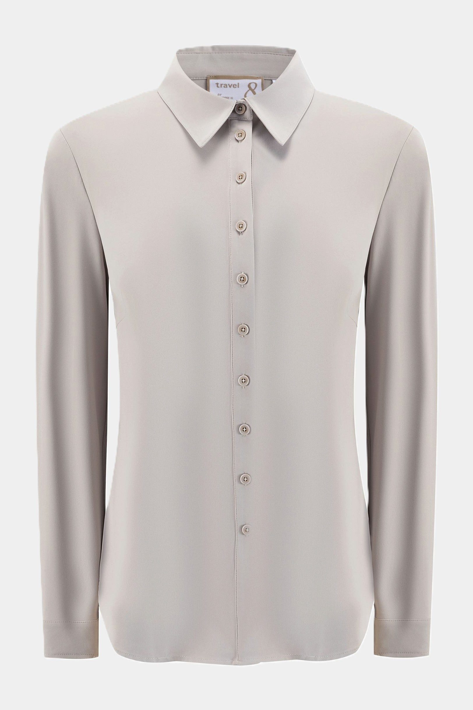 Travel 8 Blusenshirt Stylische elegante Bluse mit vielen Knöpfen von Travel günstig online kaufen