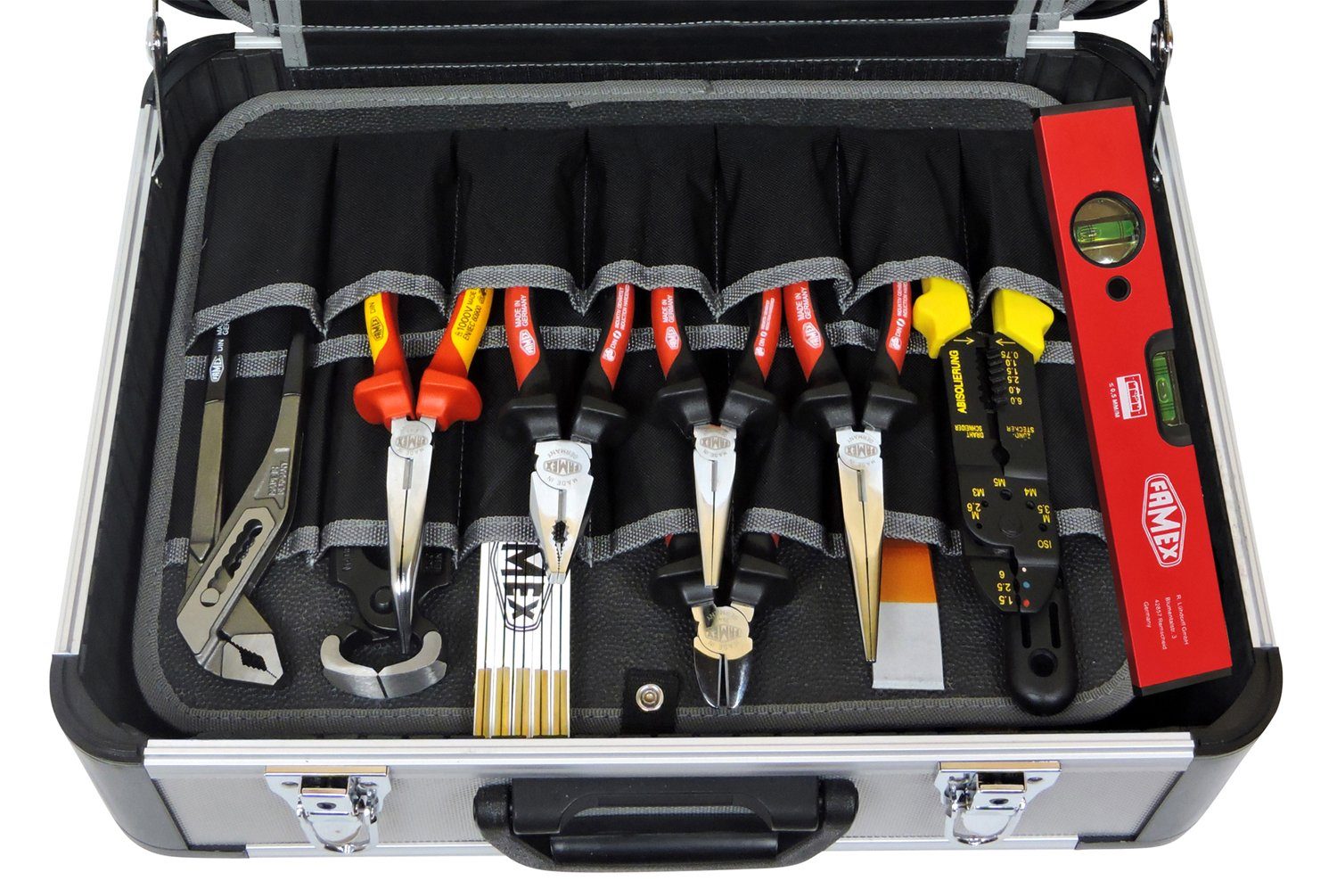 FAMEX Werkzeugset 418-88 (Kapazität PROFESSIONAL kg, Werkzeug, 30 Profi mit Werkzeugkoffer 128-St)