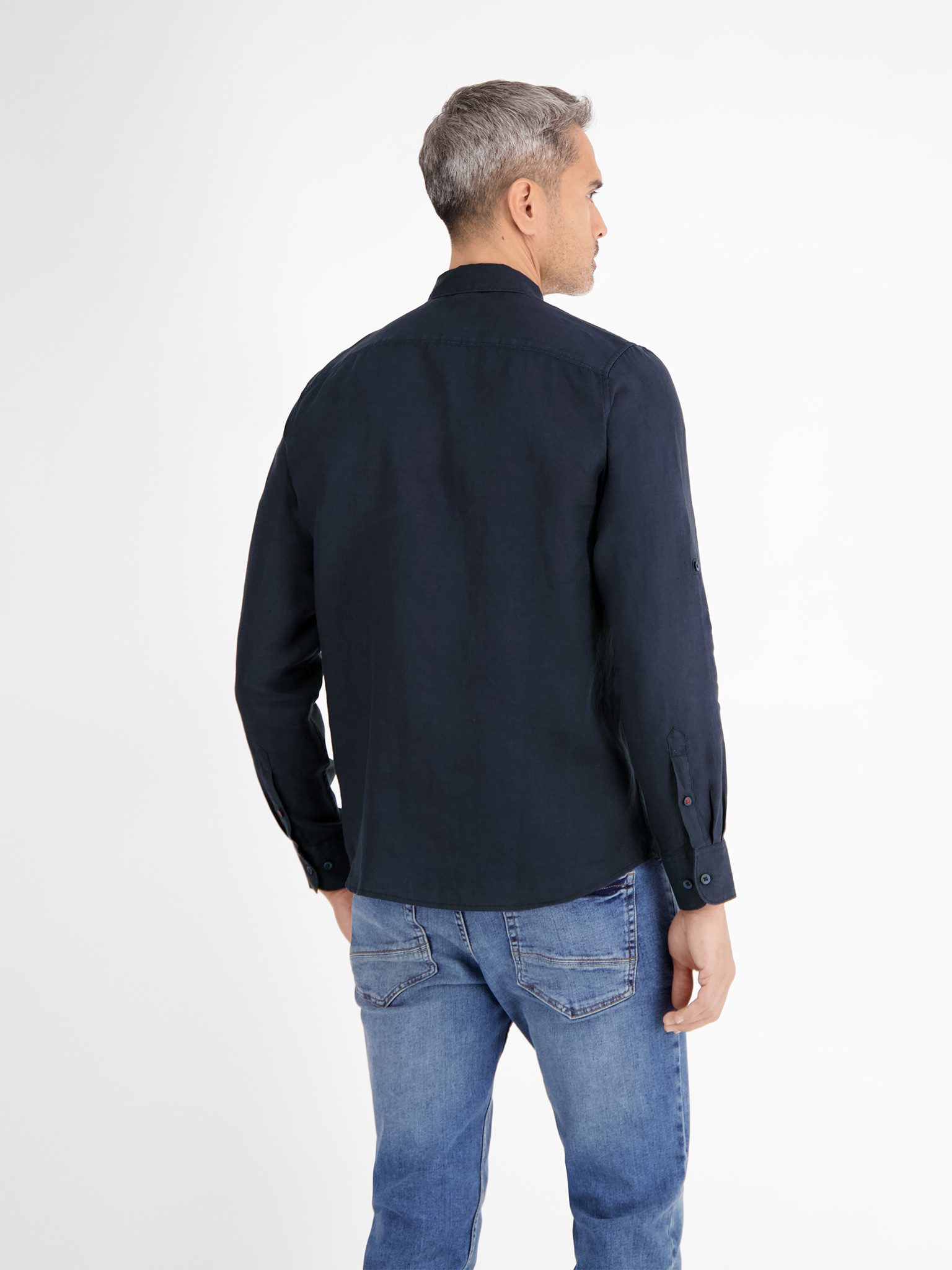 LERROS Langarmhemd mit Logo Stickerei günstig online kaufen