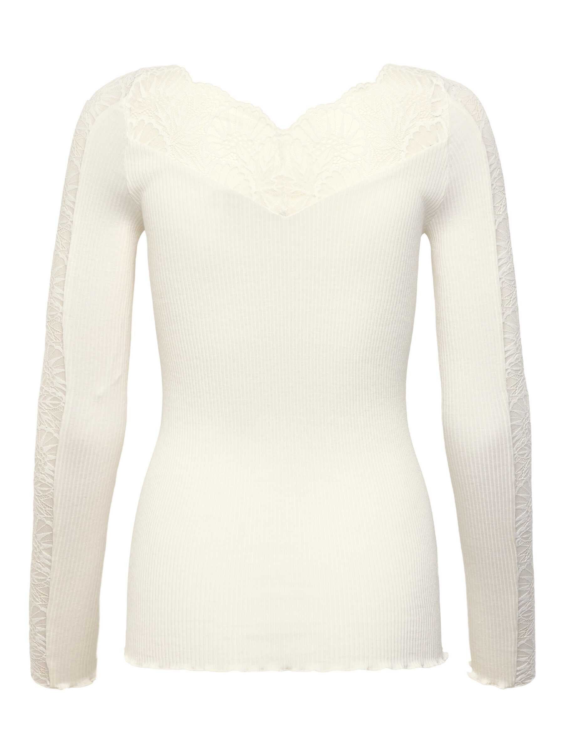 rosemunde Spitzenshirt Beatha lace longsleeve elastisch weiche Vintage-Spit günstig online kaufen