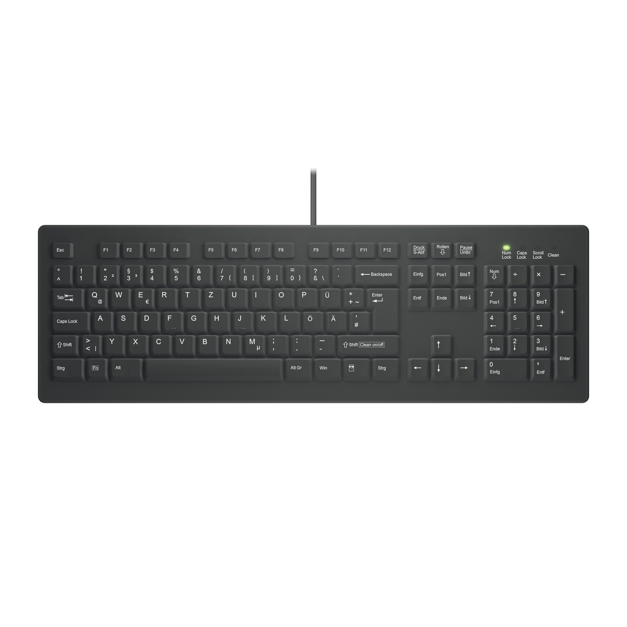 contour AK-C8100F-U1-B/GE USB-Tastatur