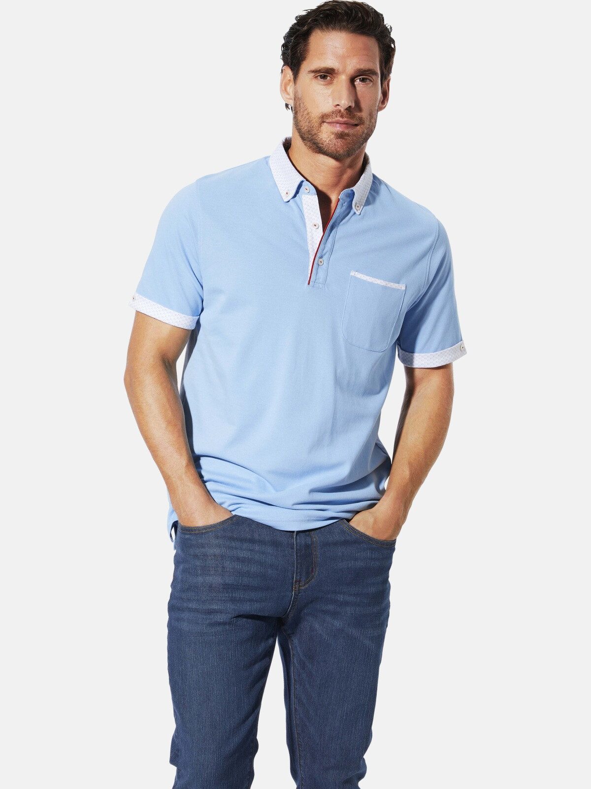 Babista Poloshirt FIOREZZENTO mit Brusttasche günstig online kaufen