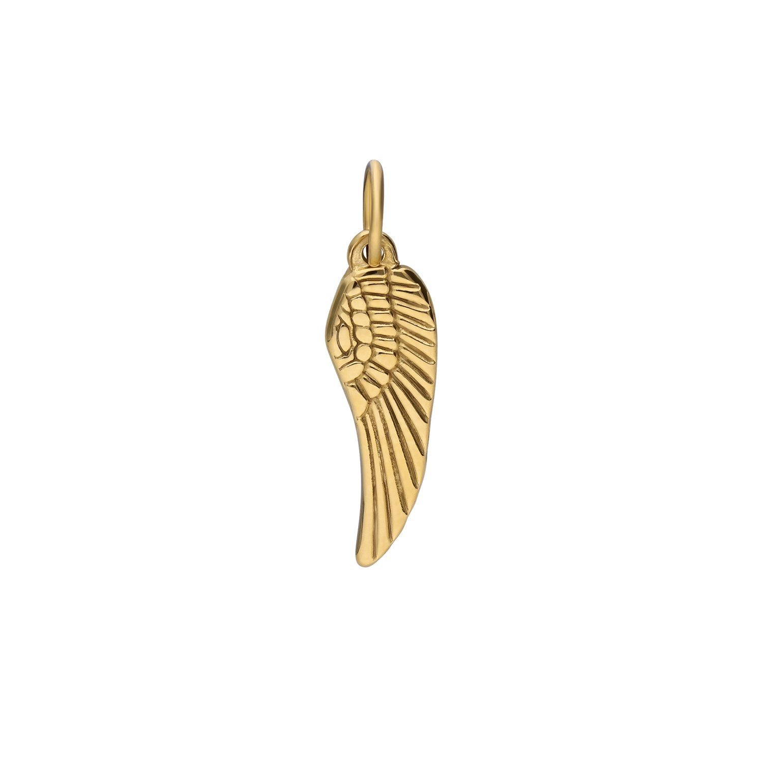 LUCARDI Kettenanhänger Anhänger - Stahl - Gold - Damen