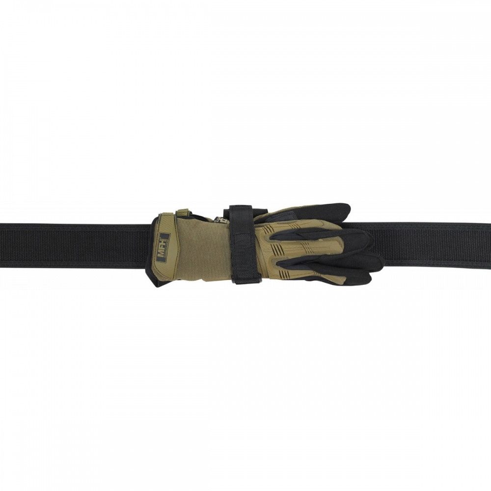 MFH Stoffgürtel MFH Handschuhhalter, Nylon, schwarz - Zubehör. (Einfacher Handschuhhalter)