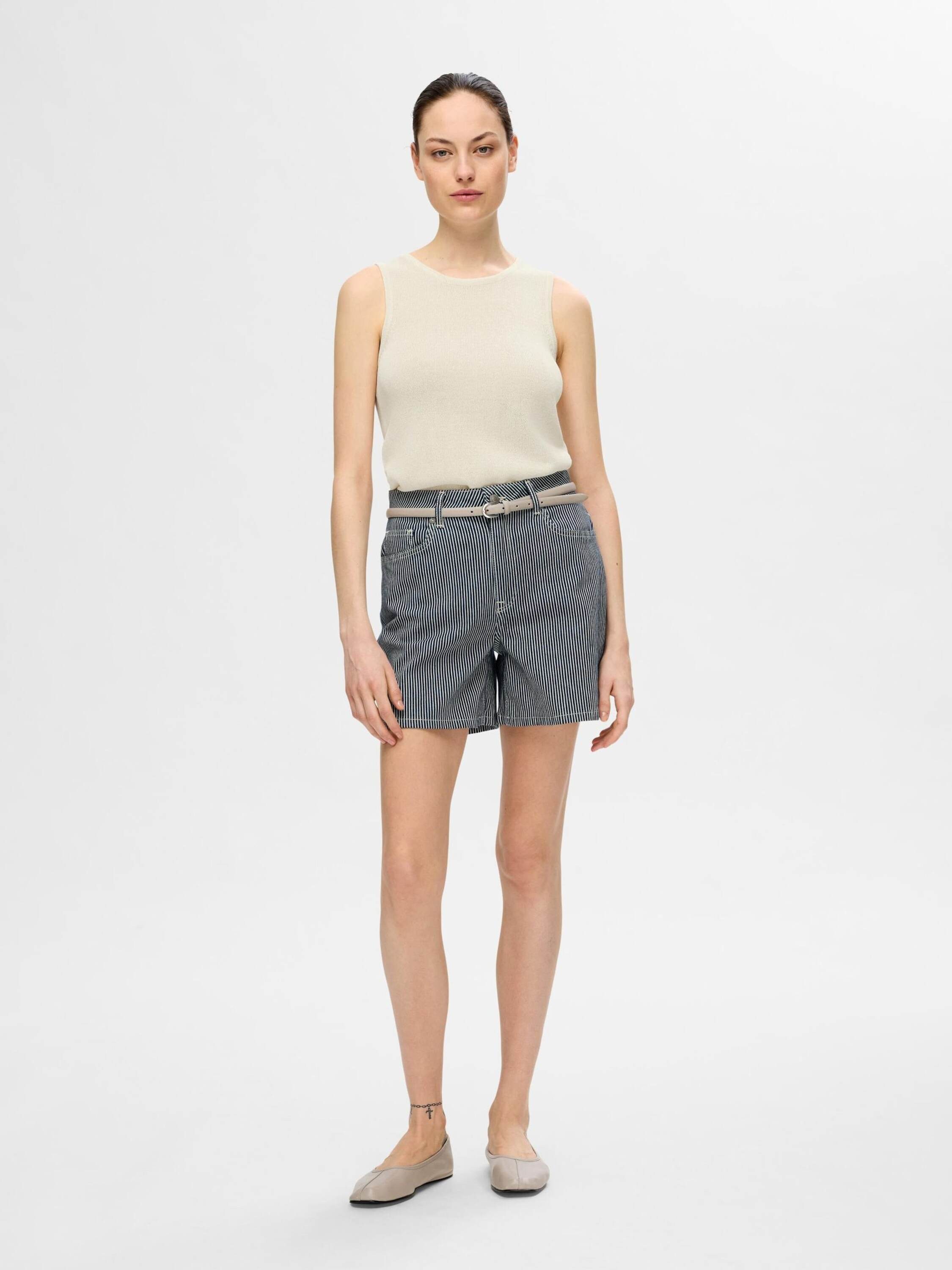 Selected Funktionstop SLFMoon (1-tlg) Plain/ohne Details