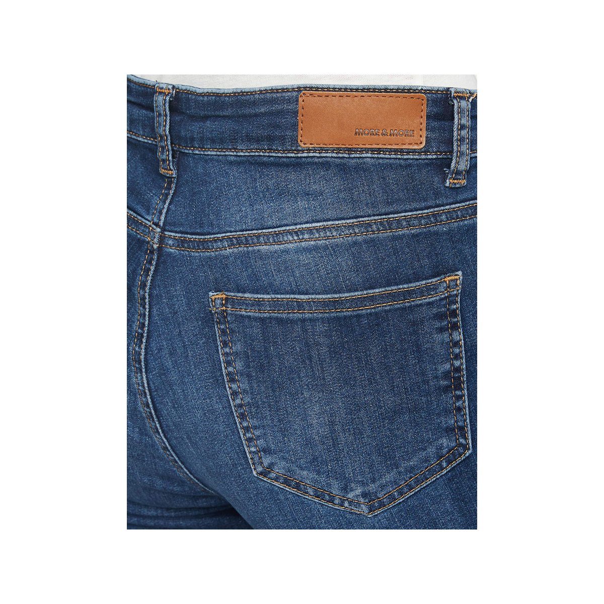 5-Pocket-Jeans MORE&MORE blau (1-tlg)
