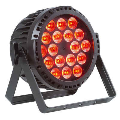 lightmaXX LED Scheinwerfer, LED PAR Scheinwerfer, RGBWA-UV LEDs, IP65 Wetterfest, DMX Steuerbar