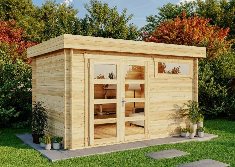 Alpholz Gartenhaus Holz Leandro-28, BxT: 394x268 günstig online kaufen